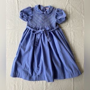 Sophie Dess girl’s 6 y.o. smocked corduroy dress